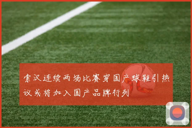 索汉连续两场比赛穿国产球鞋引热议或将加入国产品牌行列
